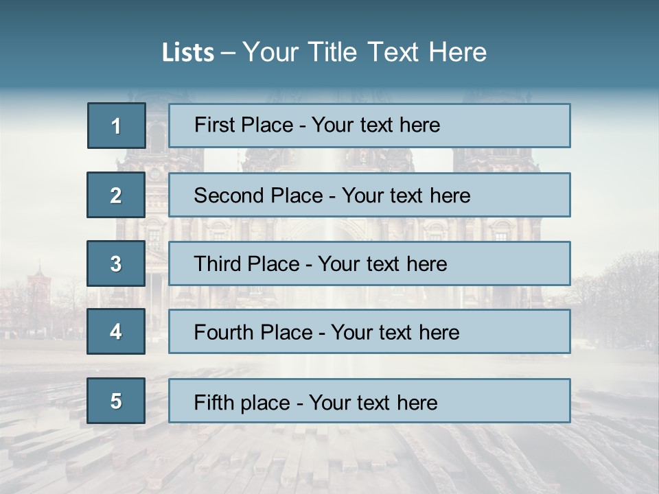 Lobby Smile Pretty PowerPoint Template