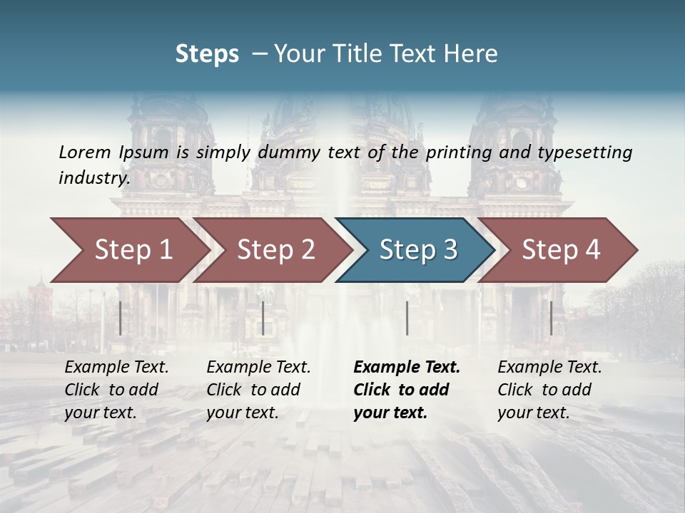 Lobby Smile Pretty PowerPoint Template