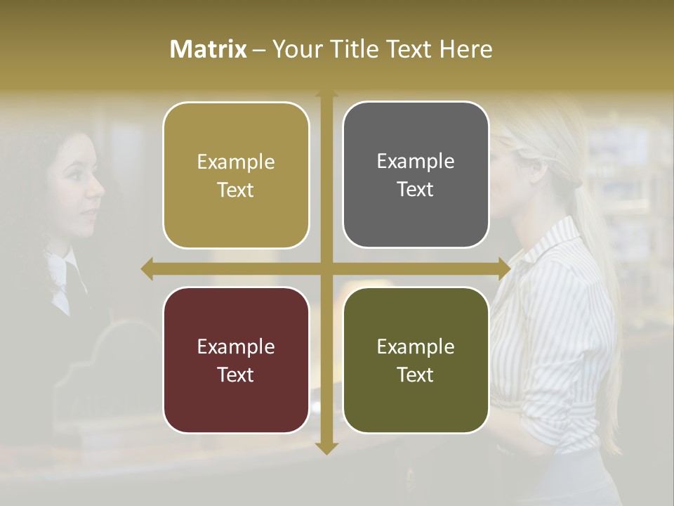 Lobby Smile Pretty PowerPoint Template