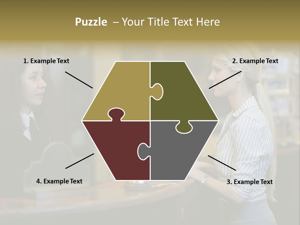 Lobby Smile Pretty PowerPoint Template