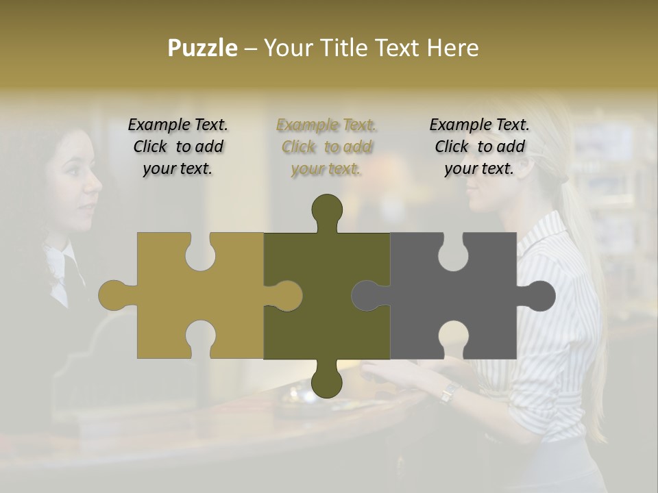 Lobby Smile Pretty PowerPoint Template