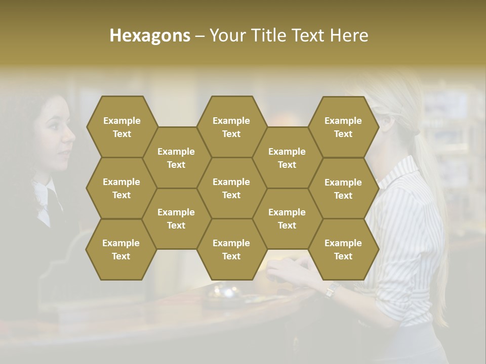 Lobby Smile Pretty PowerPoint Template