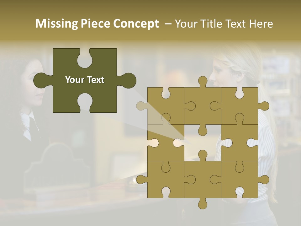 Lobby Smile Pretty PowerPoint Template