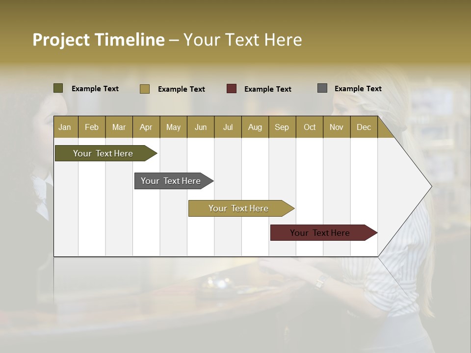 Lobby Smile Pretty PowerPoint Template