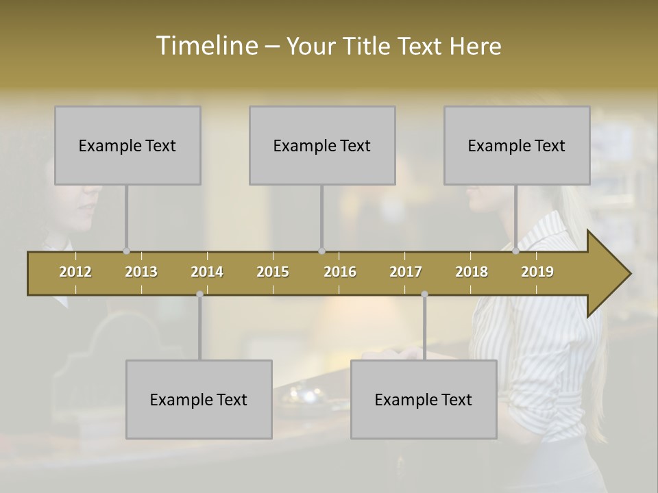 Lobby Smile Pretty PowerPoint Template