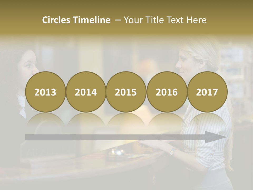 Lobby Smile Pretty PowerPoint Template