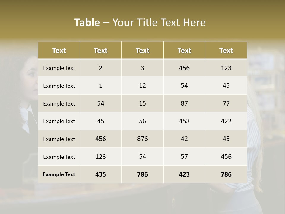 Lobby Smile Pretty PowerPoint Template