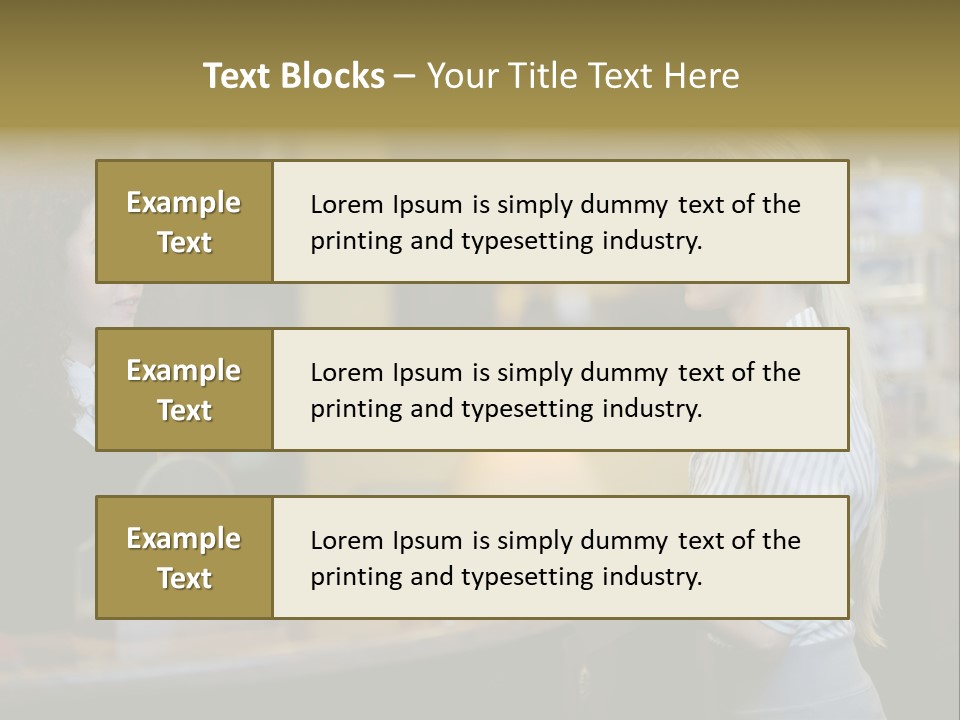 Lobby Smile Pretty PowerPoint Template