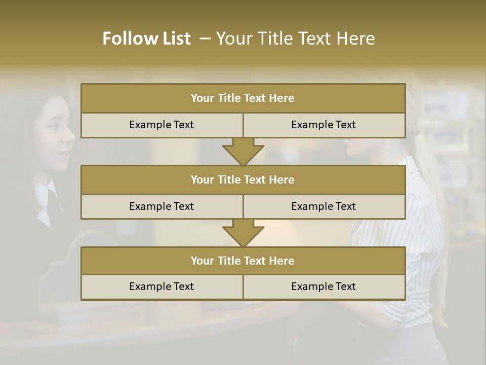 Lobby Smile Pretty PowerPoint Template