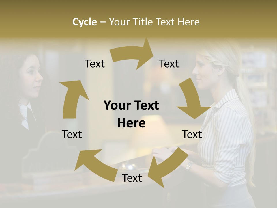 Lobby Smile Pretty PowerPoint Template