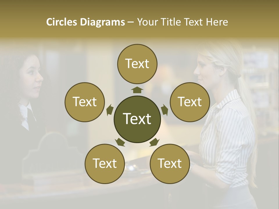 Lobby Smile Pretty PowerPoint Template