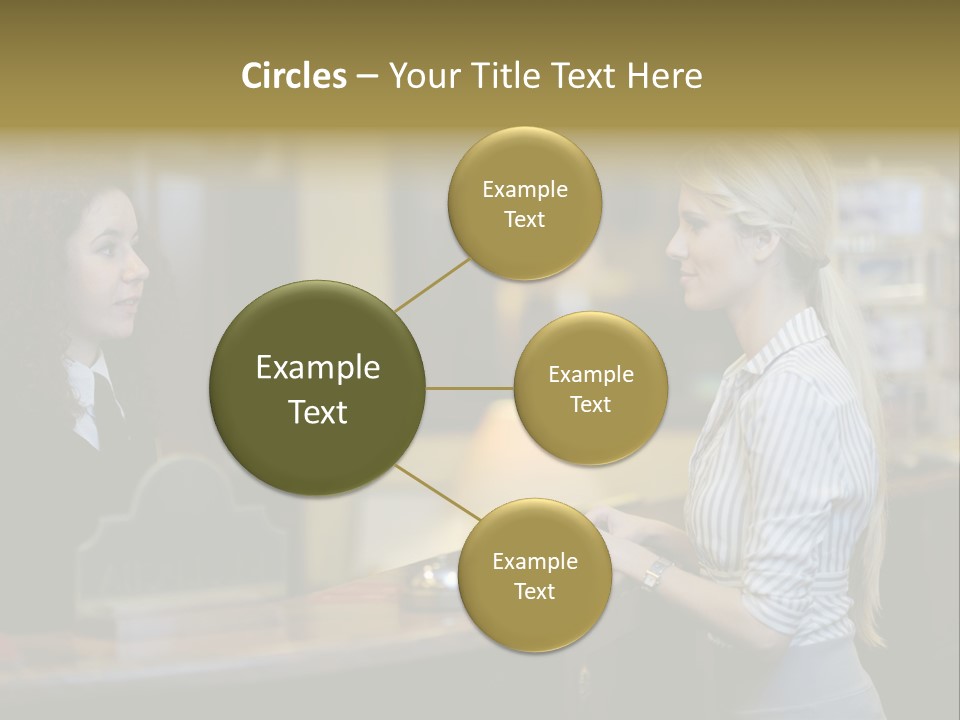 Lobby Smile Pretty PowerPoint Template