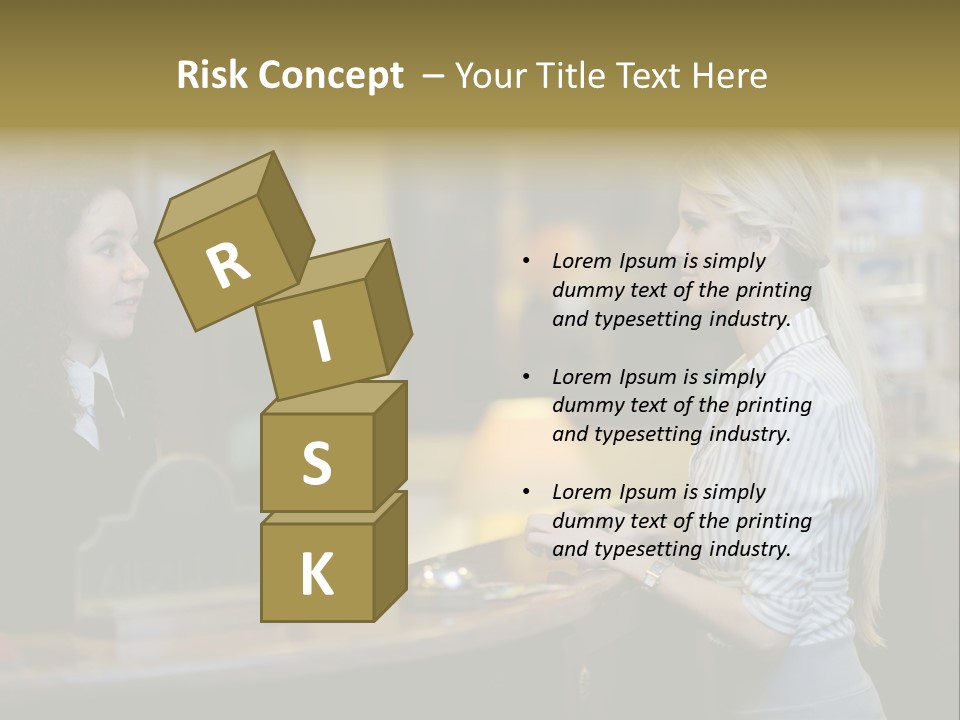 Lobby Smile Pretty PowerPoint Template