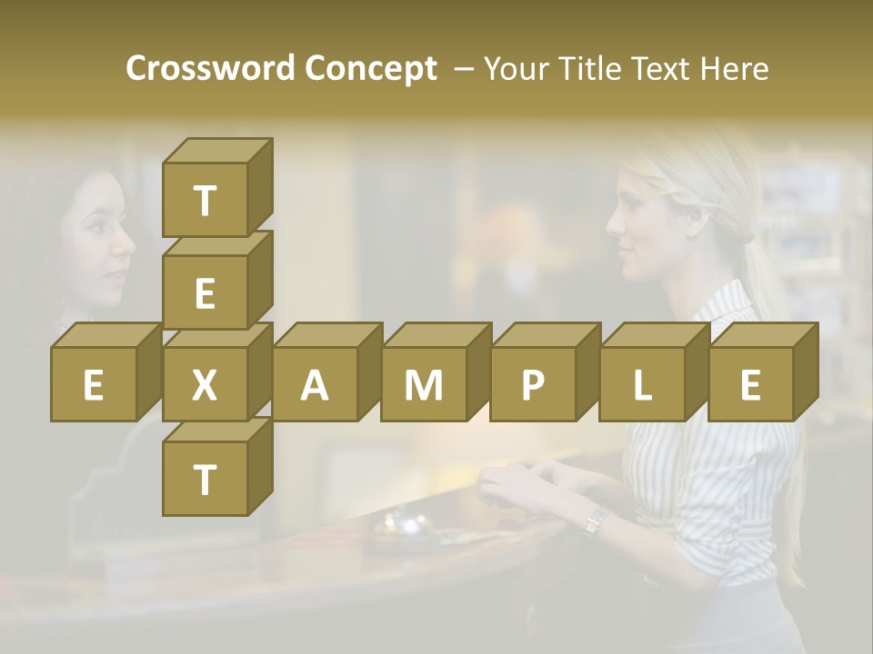 Lobby Smile Pretty PowerPoint Template