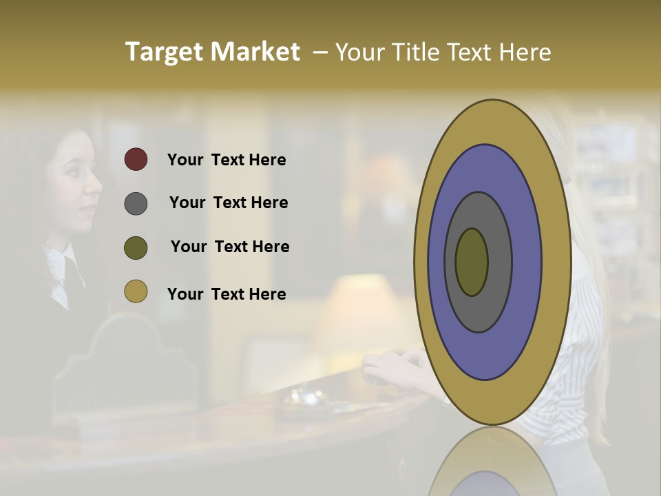 Lobby Smile Pretty PowerPoint Template