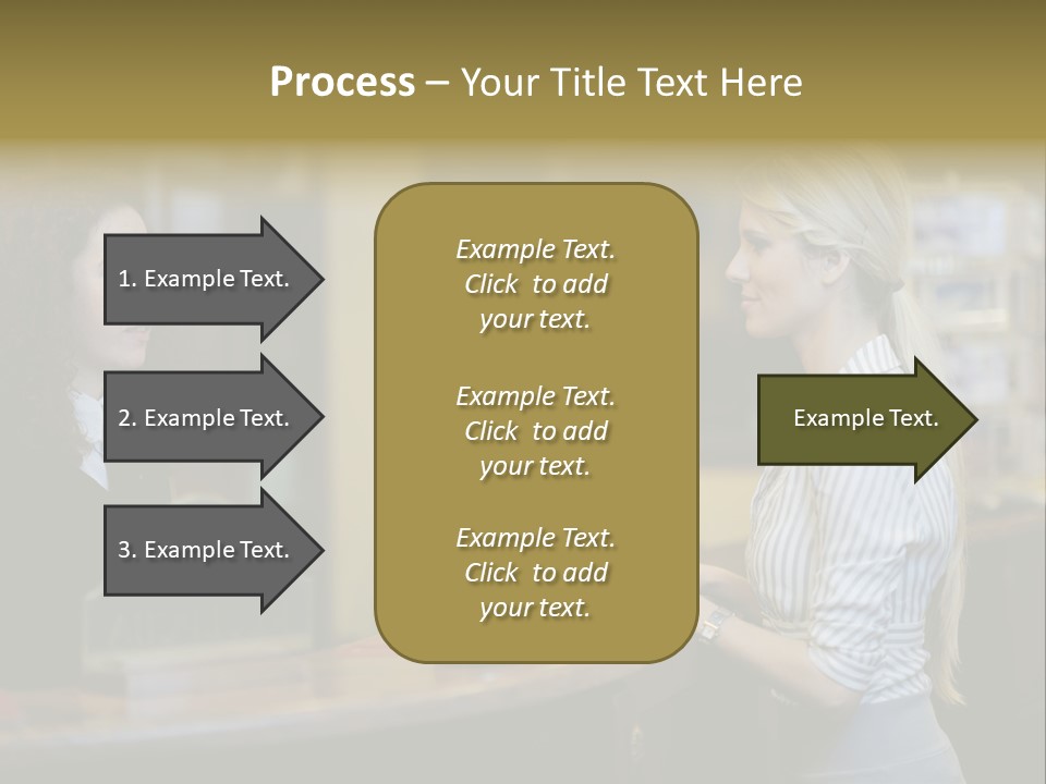 Lobby Smile Pretty PowerPoint Template