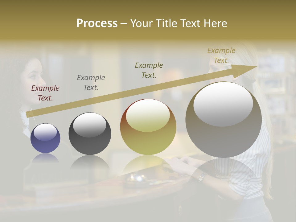 Lobby Smile Pretty PowerPoint Template