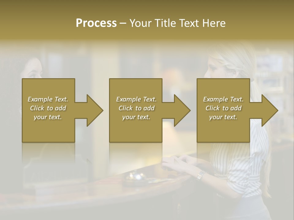 Lobby Smile Pretty PowerPoint Template