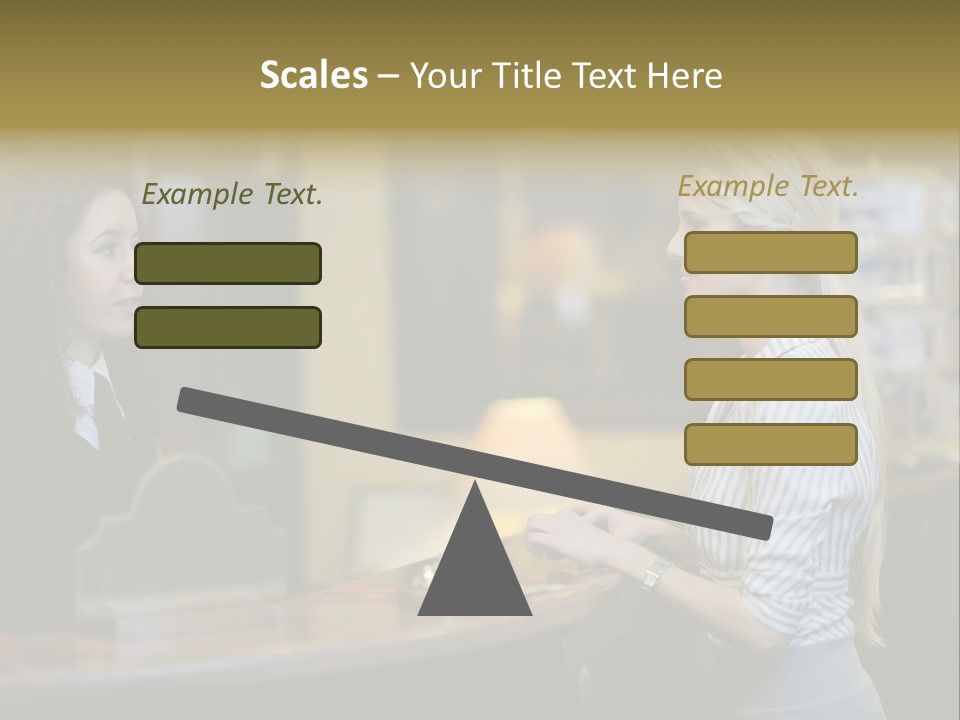 Lobby Smile Pretty PowerPoint Template