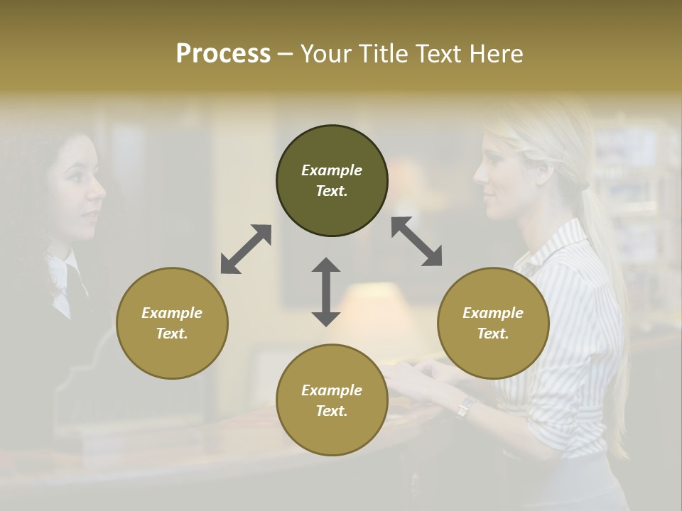 Lobby Smile Pretty PowerPoint Template