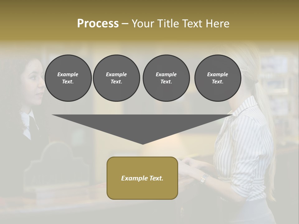 Lobby Smile Pretty PowerPoint Template