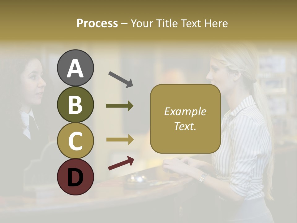 Lobby Smile Pretty PowerPoint Template