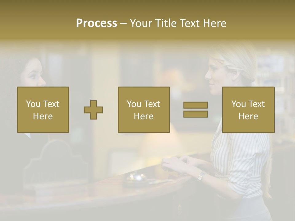 Lobby Smile Pretty PowerPoint Template