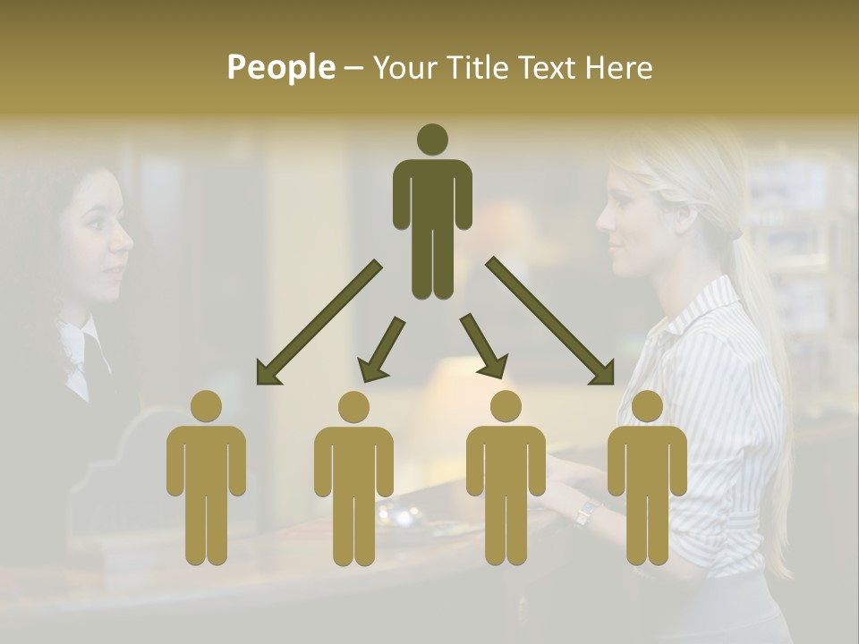 Lobby Smile Pretty PowerPoint Template