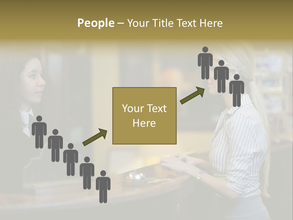 Lobby Smile Pretty PowerPoint Template