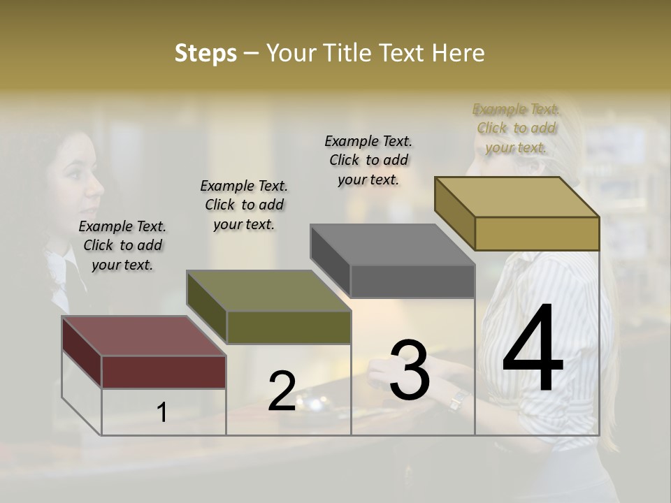 Lobby Smile Pretty PowerPoint Template
