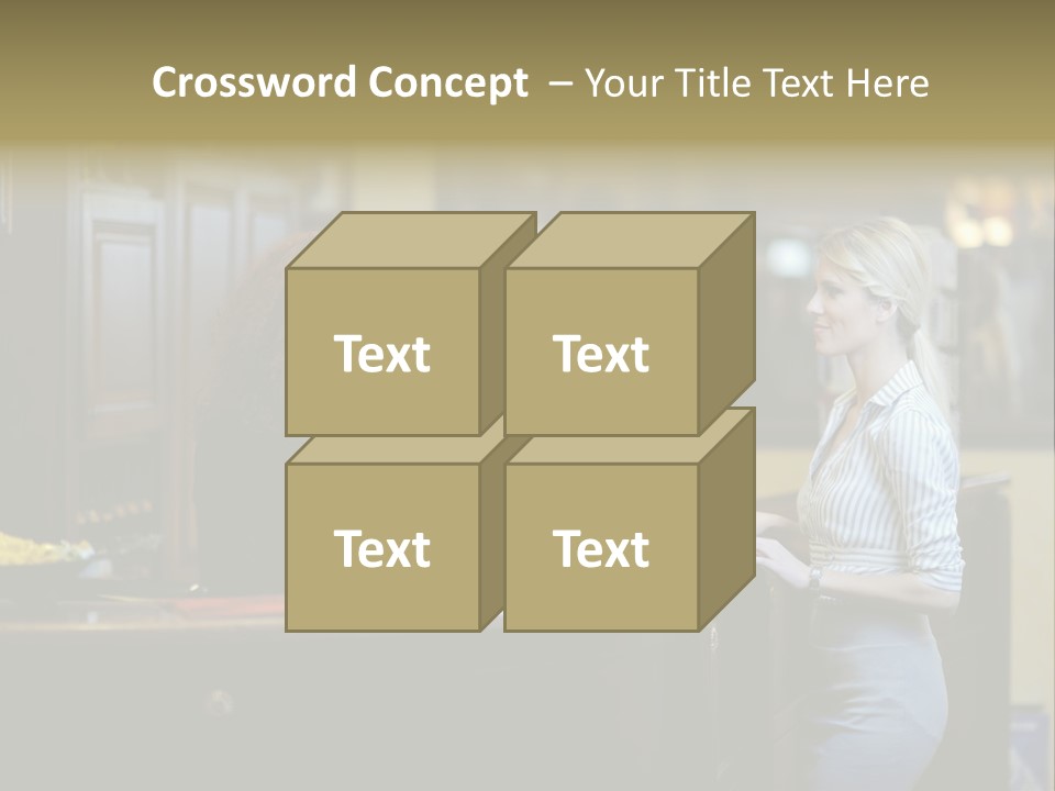 Suit Interior Concept PowerPoint Template
