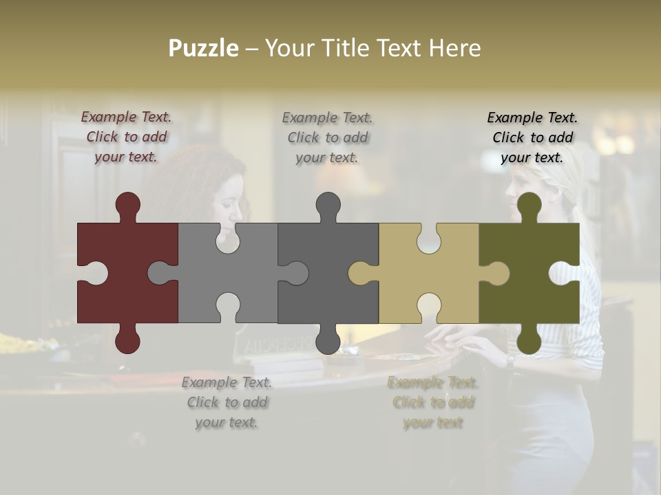 Suit Interior Concept PowerPoint Template