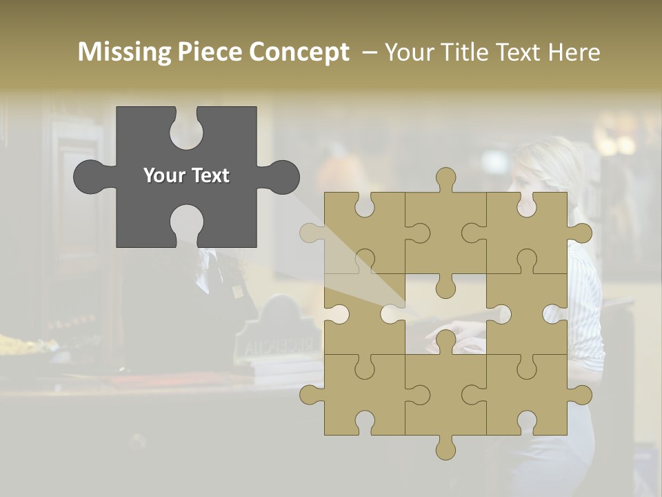 Suit Interior Concept PowerPoint Template