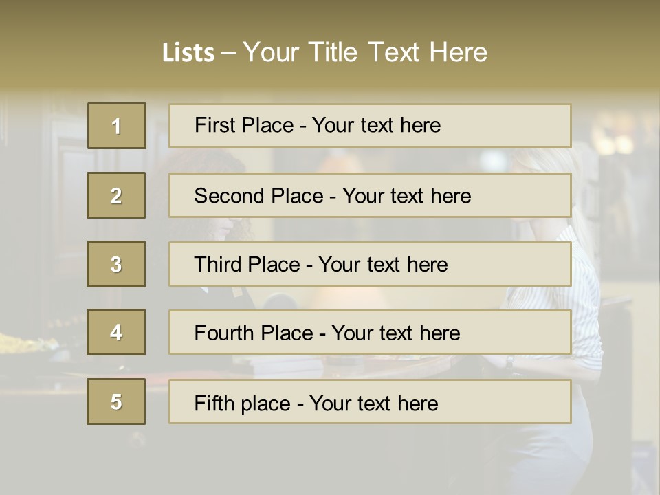 Suit Interior Concept PowerPoint Template