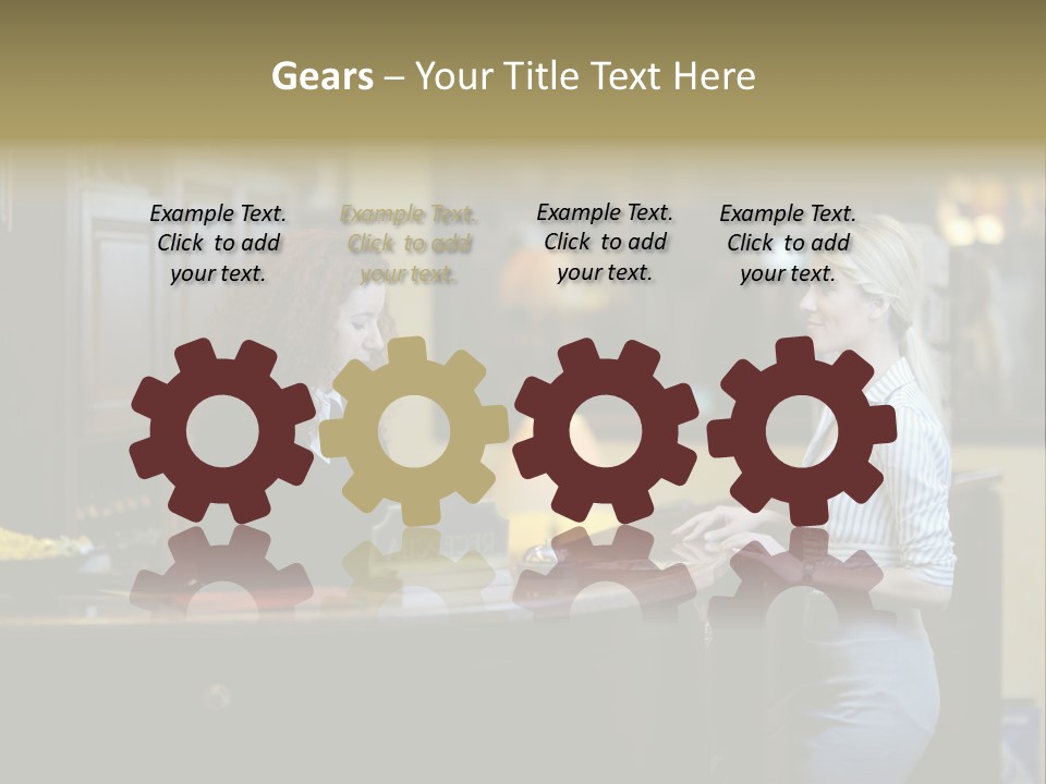 Suit Interior Concept PowerPoint Template