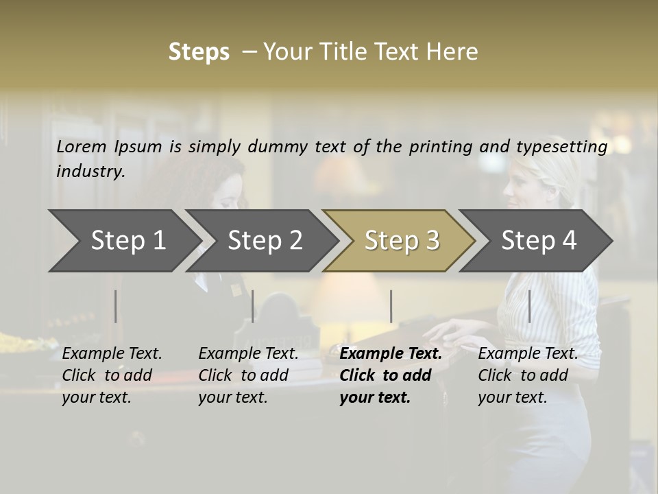 Suit Interior Concept PowerPoint Template