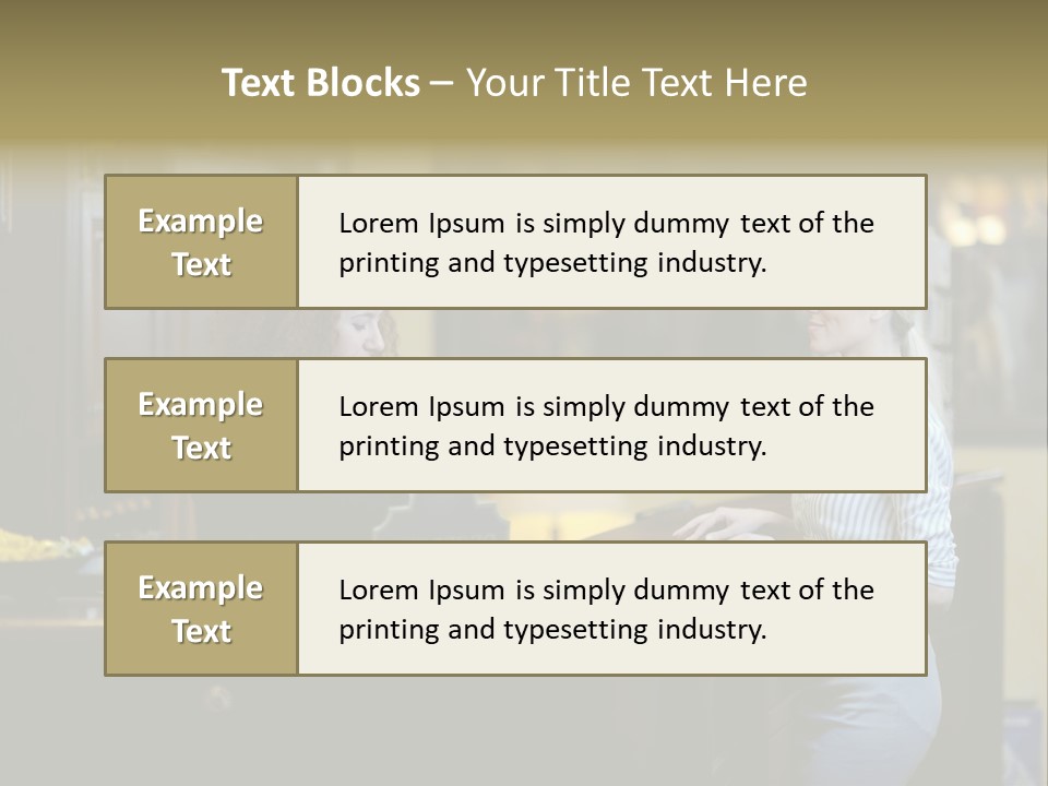 Suit Interior Concept PowerPoint Template