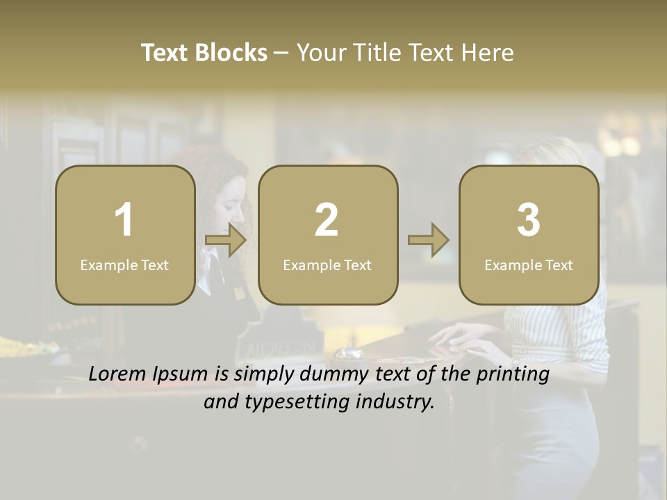 Suit Interior Concept PowerPoint Template