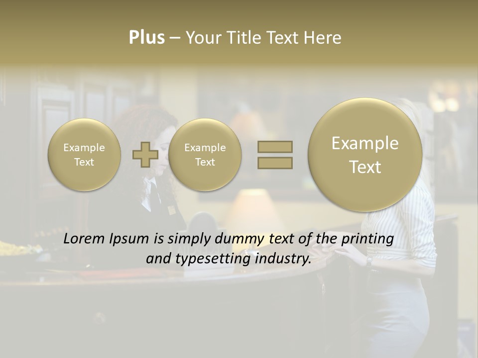 Suit Interior Concept PowerPoint Template