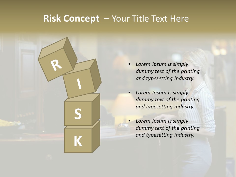 Suit Interior Concept PowerPoint Template