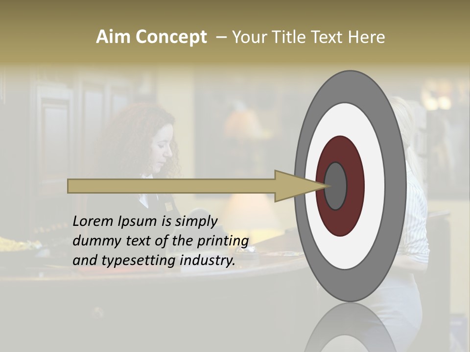 Suit Interior Concept PowerPoint Template