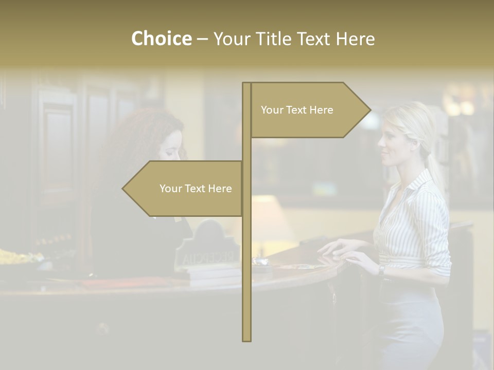 Suit Interior Concept PowerPoint Template