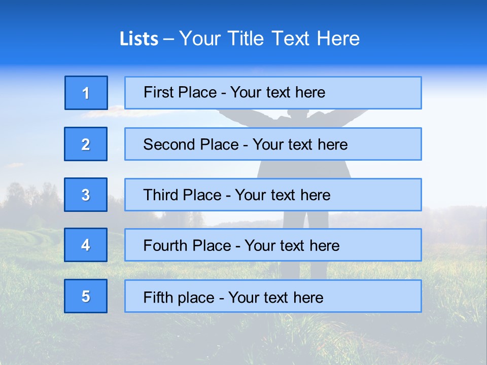 Delight Rapture Twilight PowerPoint Template