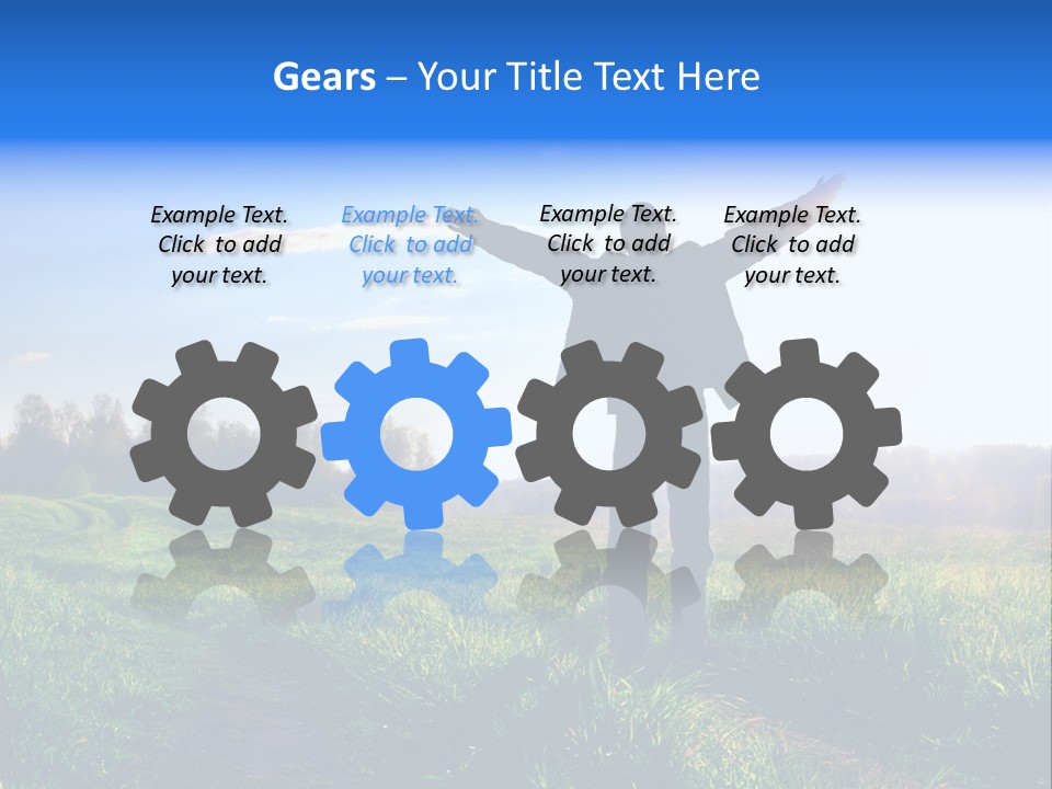 Delight Rapture Twilight PowerPoint Template