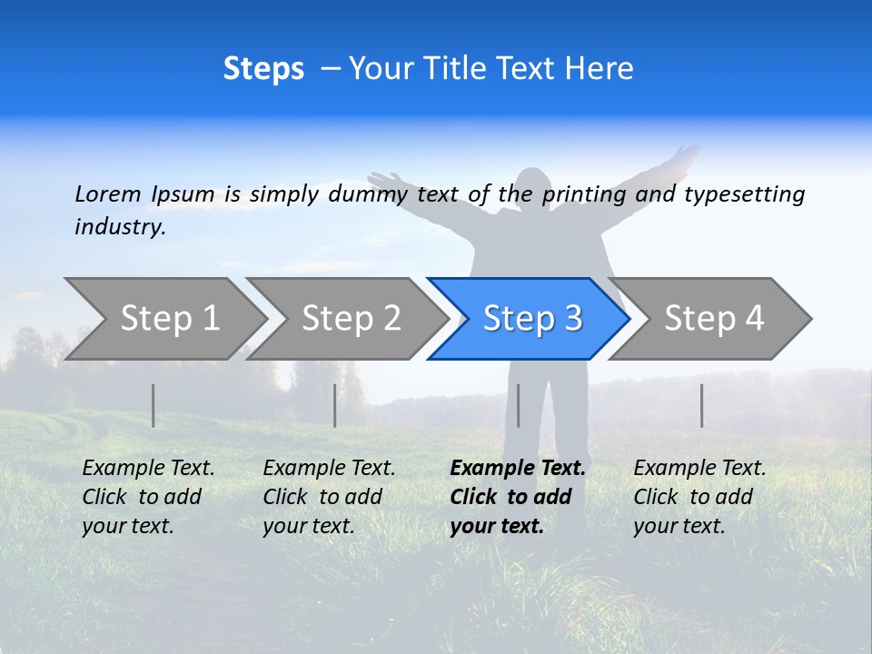 Delight Rapture Twilight PowerPoint Template