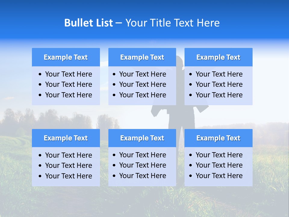 Delight Rapture Twilight PowerPoint Template
