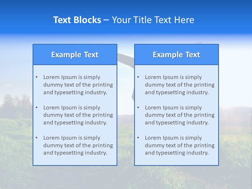 Delight Rapture Twilight PowerPoint Template