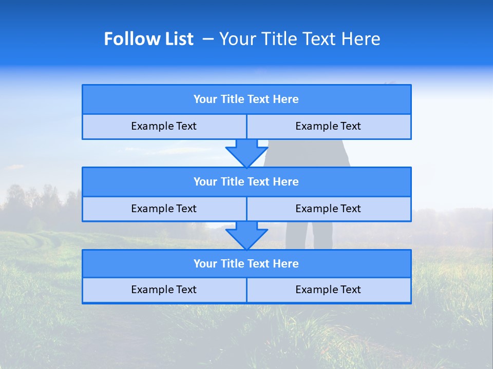 Delight Rapture Twilight PowerPoint Template