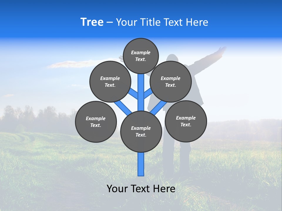 Delight Rapture Twilight PowerPoint Template