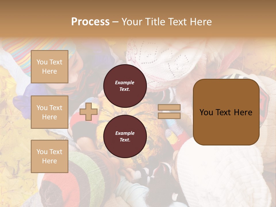 School Aged African American Small PowerPoint Template